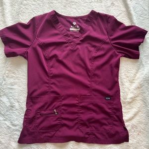 Adar Burgundy scrub set!!